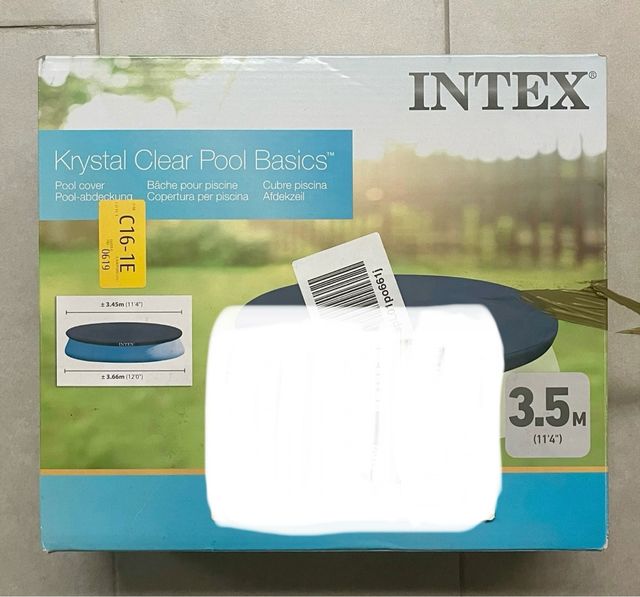 Cubierta piscina INTEX 3.5m