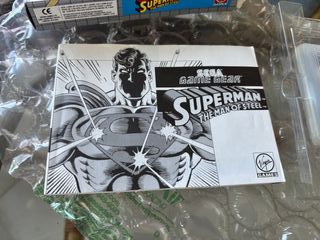 Superman Sega Game Gear PAL Completo en Caja Raro