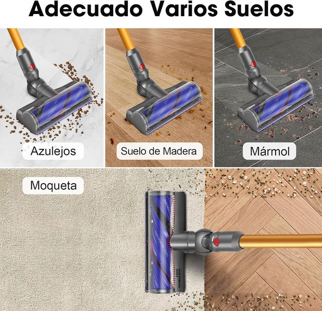 RUKHOOL Cepillo Motorizado Dyson V12 Detect Slim