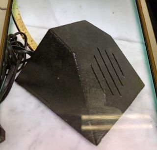 Lámpara escritorio vintage dorada