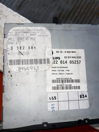 Radio BMW E46 GPS  original de epoca