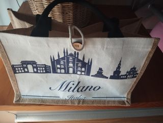 Bolso rafia Milano