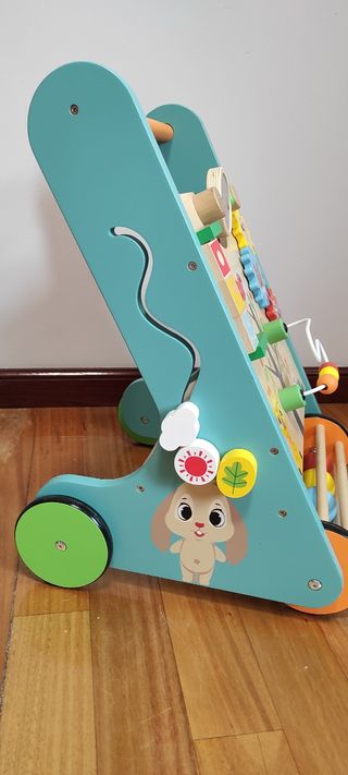 Andador/correpasillos de madera para bebés 