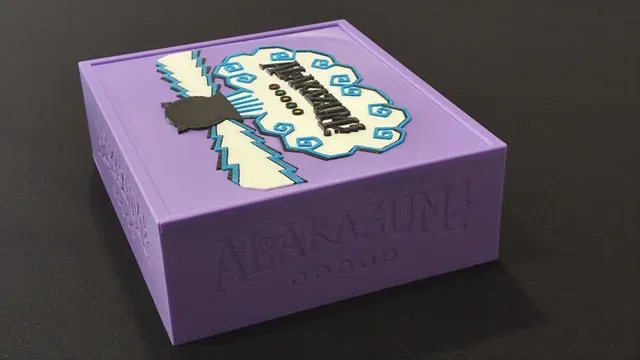 Caja Alakazum! 1 y 2 impresa en 3D