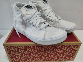 Vans Sk8-Hi blancas - zapatillas altas