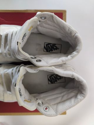 Vans Sk8-Hi blancas - zapatillas altas