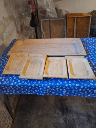 Vassoi polenta legno Valtellina