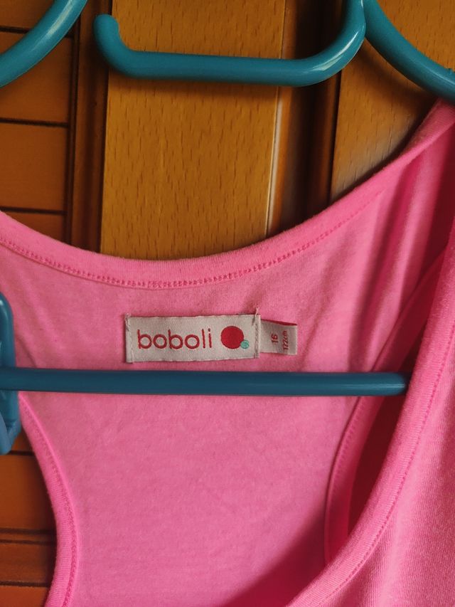 Camiseta tirantes Boboli fucsia 16 años