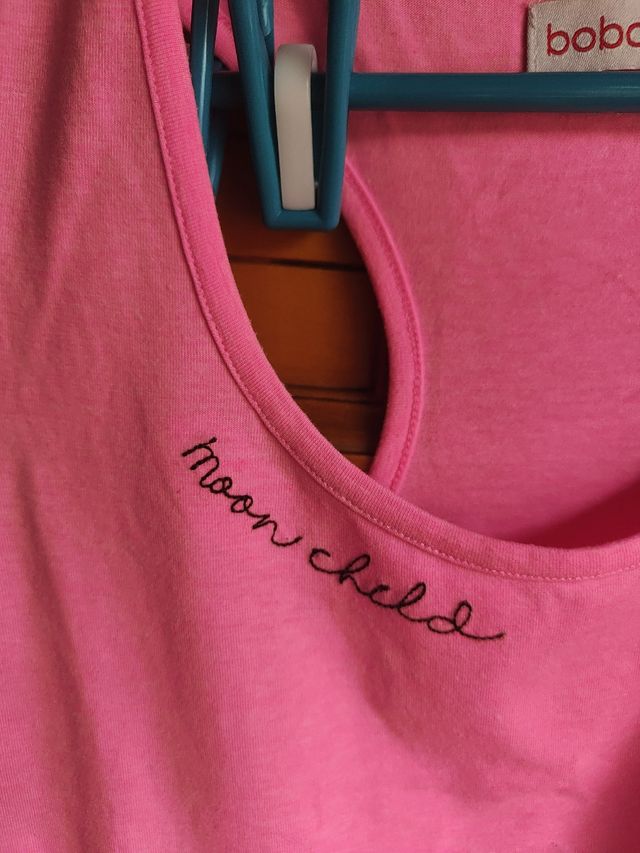 Camiseta tirantes Boboli fucsia 16 años