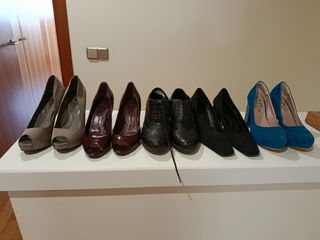 Zapatos mujer: 5 pares