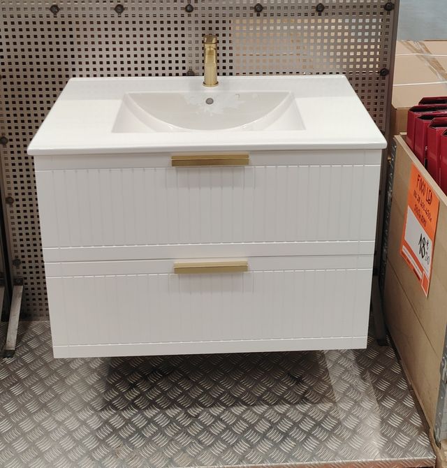 Tiradores dorados para mueble 10€ los dos

