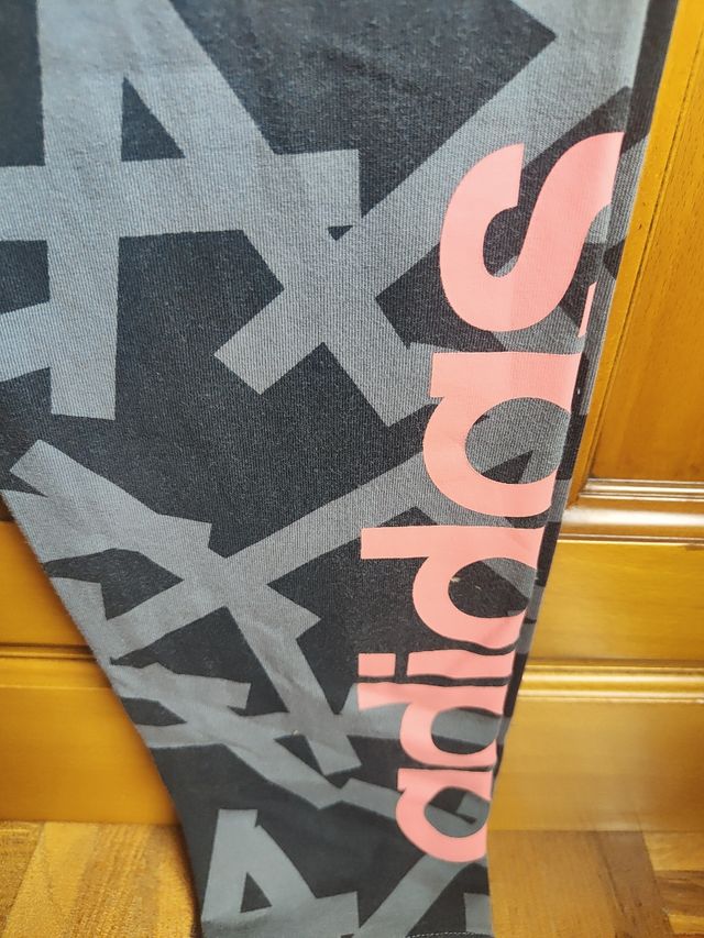 Mallas Adidas deporte - Negro/Gris