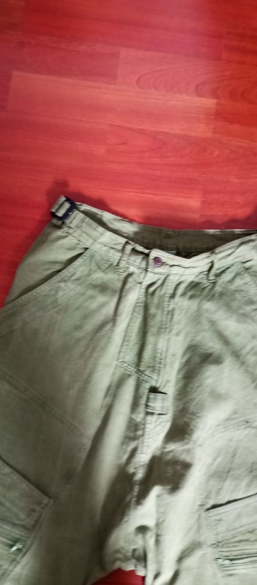 Pantalones Raw verde oliva