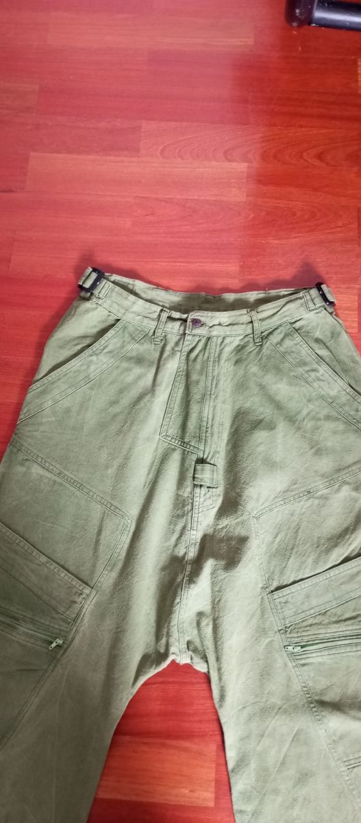 Pantalones Raw verde oliva