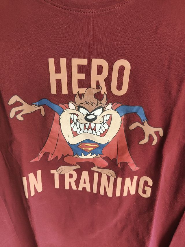 Camiseta Taz - Rojo - Talla M