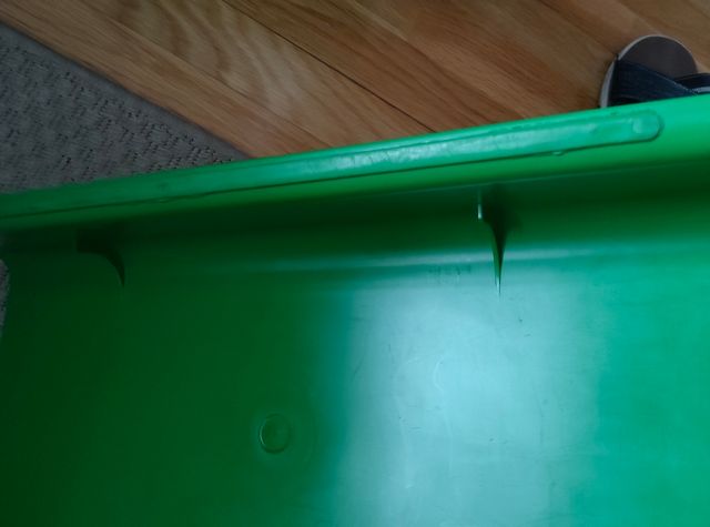 Soporte ordenador Ikea - Verde