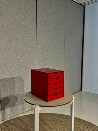 Cajonera USM Haller 5 cajones Rojo - REBAJADO!