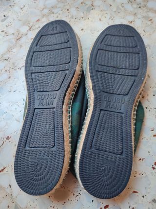 Alpargatas camuflaje - talla 41