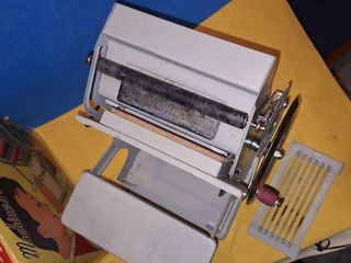 Antigua Imprenta hojalata año 1959 Manutex