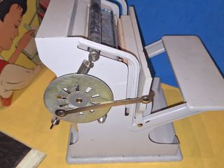 Antigua Imprenta hojalata año 1959 Manutex