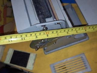 Antigua Imprenta hojalata año 1959 Manutex