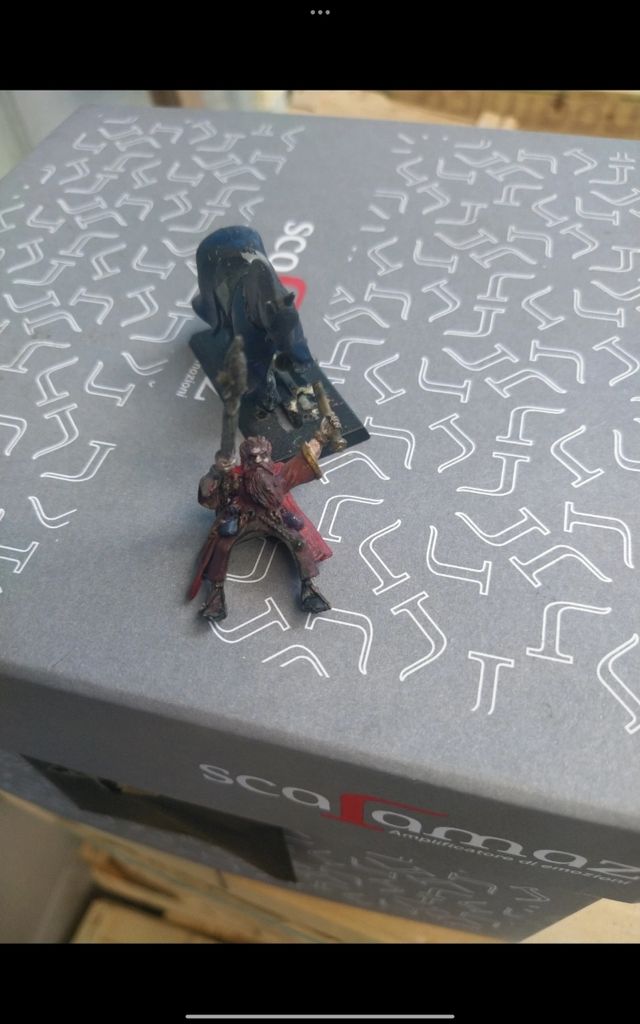 Mago Impero Cavallo Warhammer oldworld AOS bestie