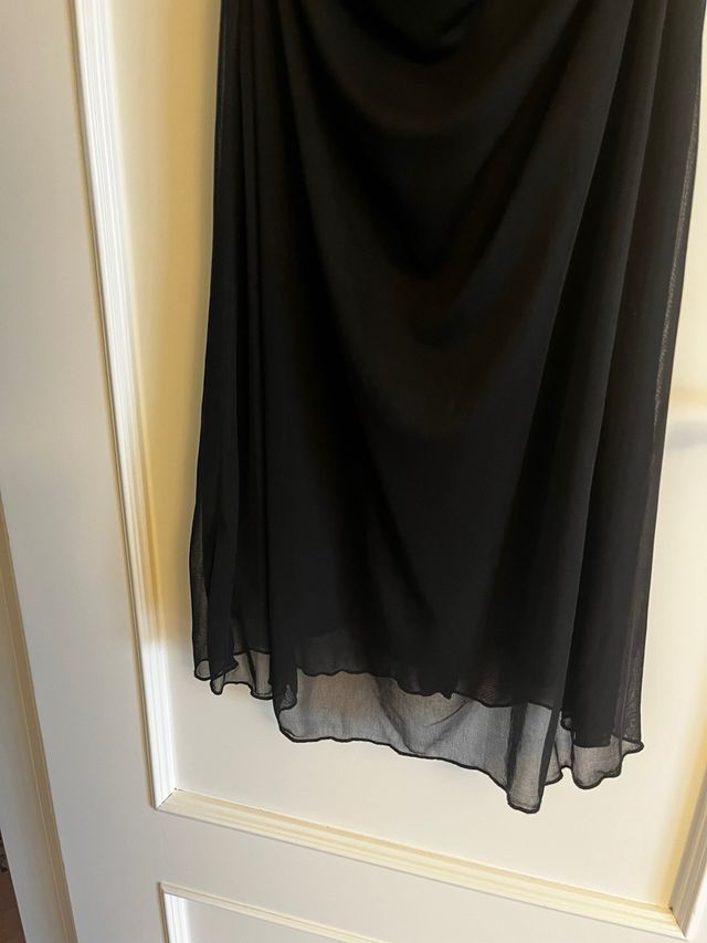 Vestido negro fiesta S