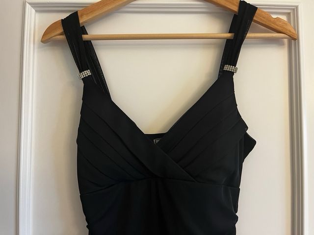 Vestido negro fiesta S