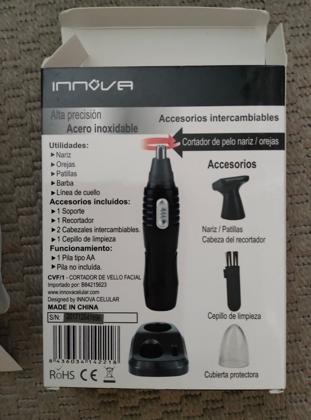 Cortador Vello Facial INNOVA