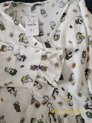 Camisa IZAS + Blusa Zara XL