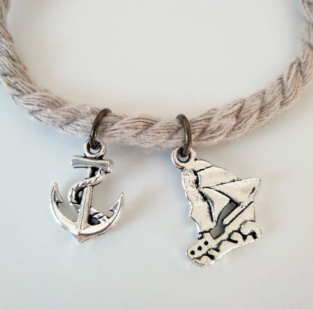 Bracciale in corda linea mare