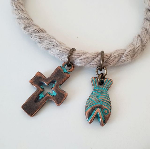 Bracciale in corda linea mare