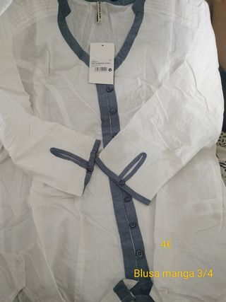 Blusa Mango + Pantalón Corto Smash! M