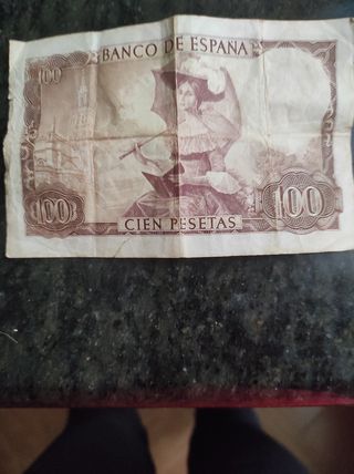 1 Billetes 100 Pesetas España,en perfecto estado.