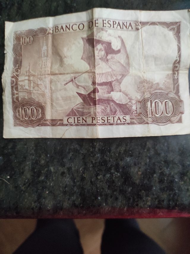 1 Billetes 100 Pesetas España,en perfecto estado.