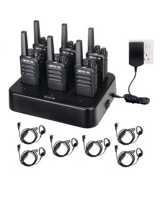 RETEVIS Radios + Auriculares