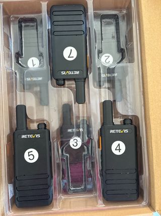 RETEVIS Radios + Auriculares