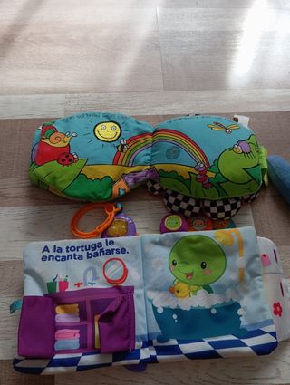 Libro sensorial bebé - 2uds