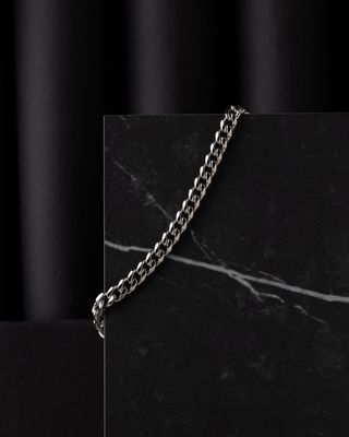 Pulsera De Hombre en Acero - Trenzada Fina 