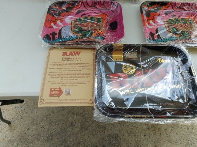 Lotto 5 vassoi €90 singolo €20 5 Vassoi RAW in met