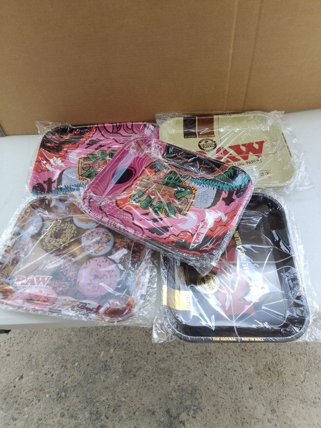 Lotto 5 vassoi €90 singolo €20 5 Vassoi RAW in met