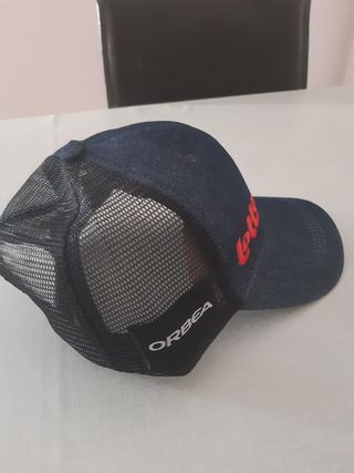 Gorra del equipo ciclista lotto dstny