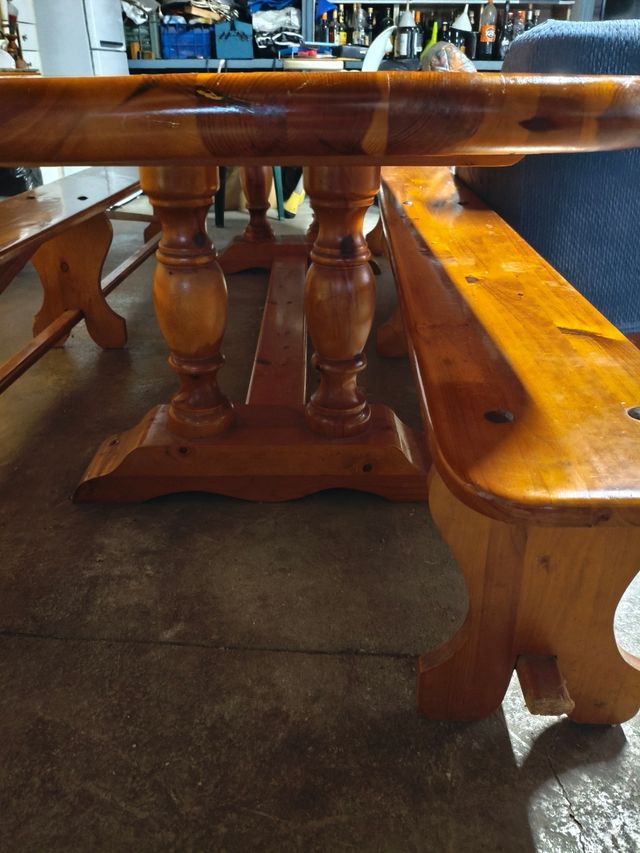 Mesa Comedor Madera - Rustica