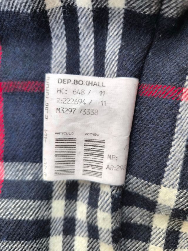 Chaqueta Burberry cuero