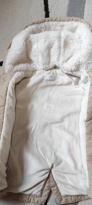 Cazadora Mango niña 86cm beige