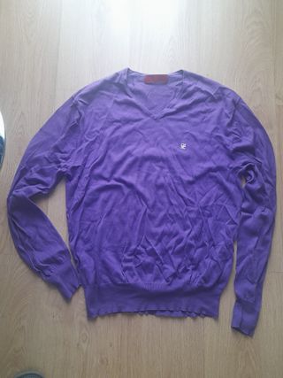 Jersey Carolina Herrera morado talla S