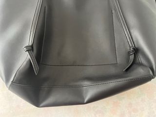 Bolso Zara negro - Tote grande