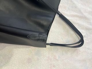 Bolso Zara negro - Tote grande