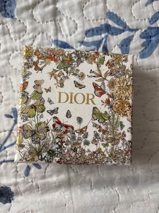 Pulsera Dior dorada y multicolor