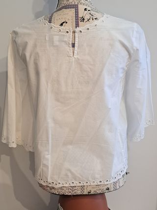 Blusa Pedro del Hierro - Blanca